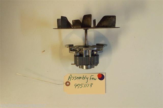KITCHENAID STOVE 9751118 Assembly, Fan USED PART KITCHENAID STOVE 9751118 Assembly, Fan USED PART